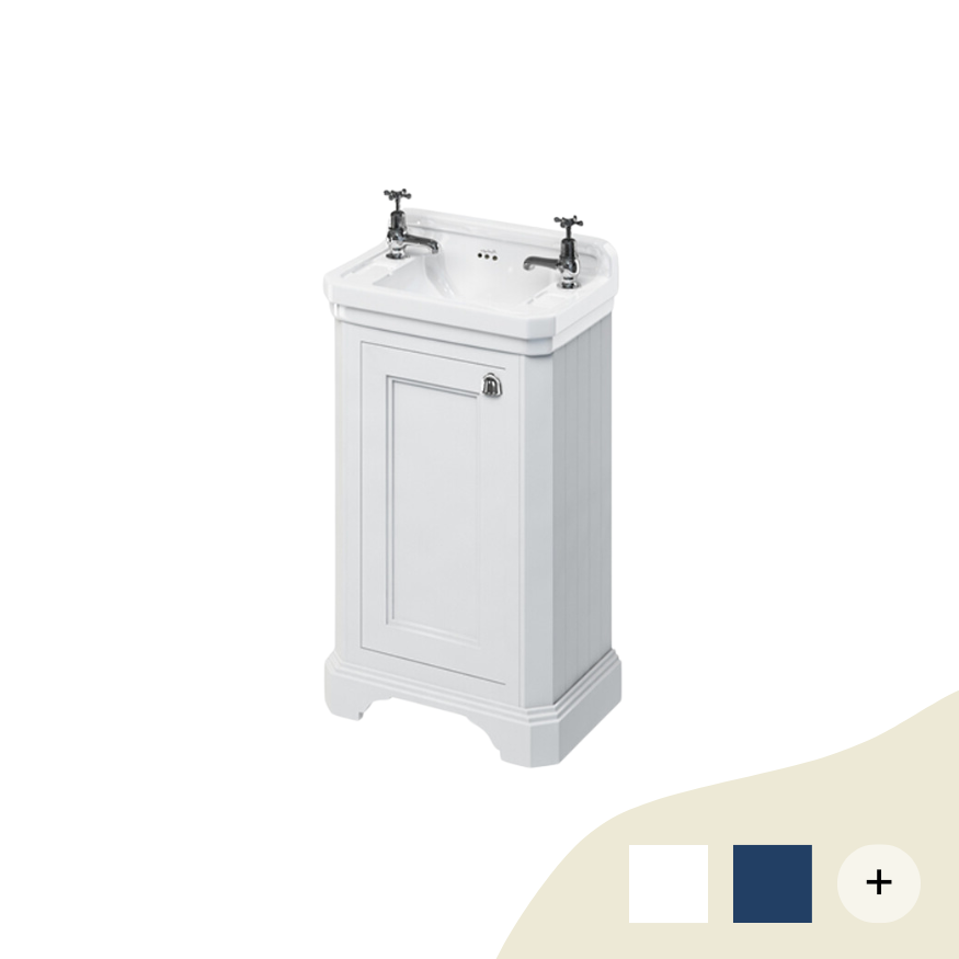 Gästewaschbecken Unterschrank Burlington 51 cm