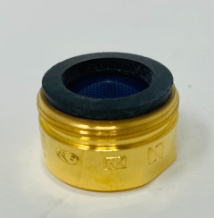 Wasserspar-Perlator Luftsprudler Strahlregler M24x1 Gold, 5,7L Durchfluss